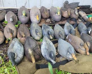 Duck decoys some Italian 