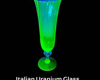 Italian Uranium Glass
