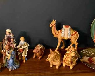 313 Thomas Kinkade Nativity Set