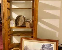 127 Wooden Shelf Rustic Decor