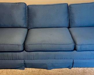 201 Blue LowProfile Sofa