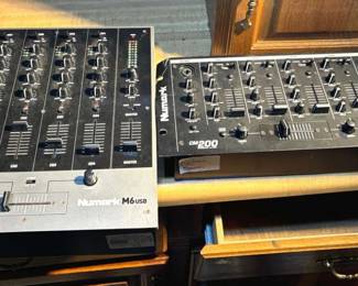 a001 2 Numark Mixers