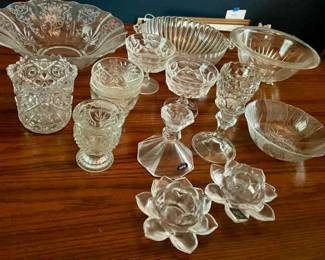 343 Misc Glass Serving Dishes