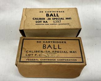 Ball Cartridges, Lot RA 5397 and Lot FC