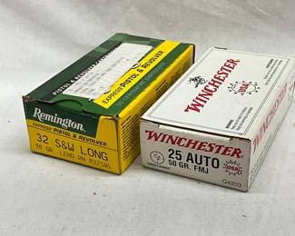 Two Boxes of Ammunition: