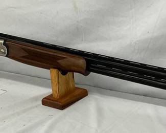 Shotgun with Engraved Receiver