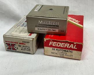 Winchester, Federal, and Magtech