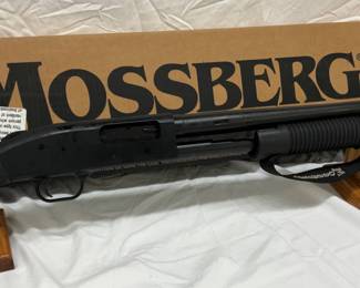 Mossberg Model 590 12-Gauge Pump Action Pistol Grip Shotgun