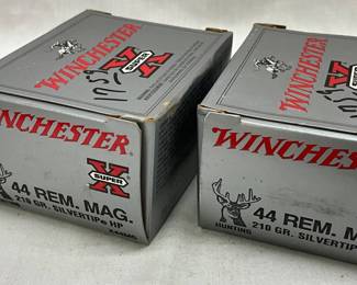 Two Boxes of Winchester 44 Remington