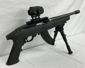 with Tripod and Mounted Red Dot Sight