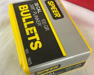 and Speer .308 Bullets