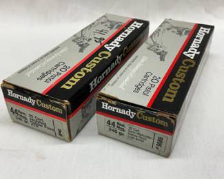 Two Boxes of Hornady Custom