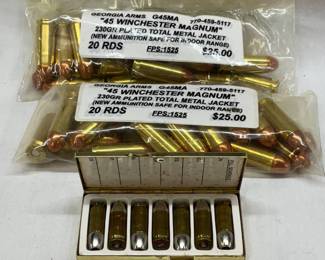 Georgia Arms .45 Win Mag Ammunition