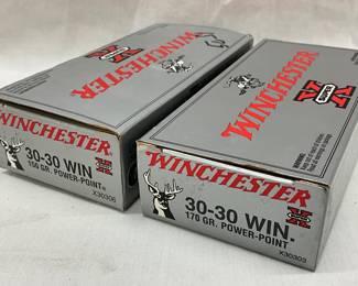 Two Boxes of Winchester 30-30