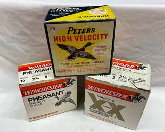 and One Box of Peters 10 & 12 Gauge