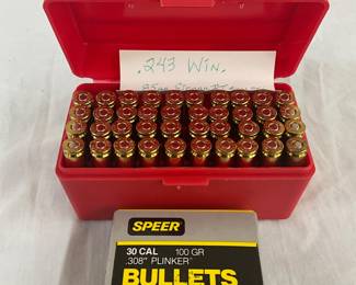 Ammunition and Reloading Supplies