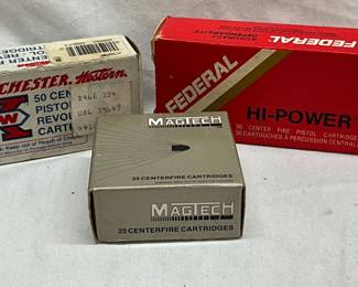 32 Auto Ammunition 125 Rounds