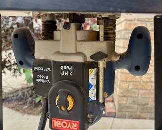 Ryobi Router and Router Table