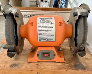 Central Machinery 8 Inch Bench Grinder
