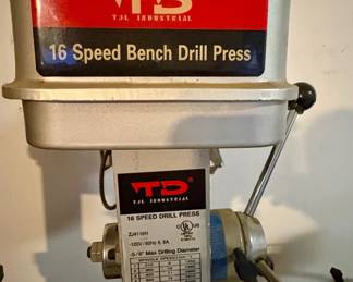 TJL Industrial 16-speed drill press