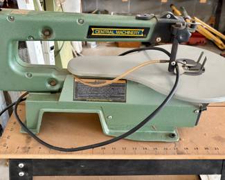 Central Machinery scroll saw
