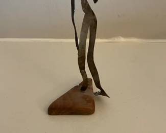 Wooden Tribal Figure Sculpture