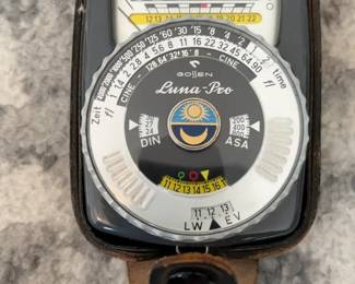 Vintage Gossen Luna-Pro Light Meter with Case