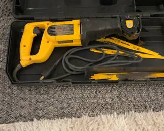 Dewalt Reciprocating Saw with Case