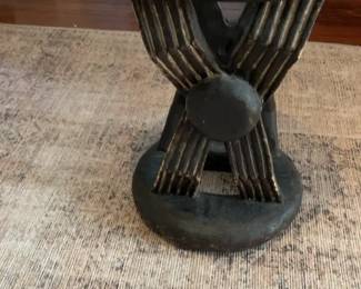 Wooden African Stool