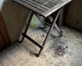 Wooden Outdoor Table