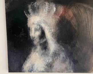 Abstract Queen Painting