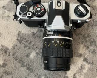 Nikon FM2 35mm SLR Camera with Lens