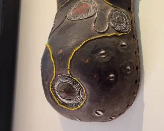 Vintage African Beaded Mask