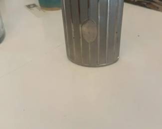 Vintage Germany Silver Hip Flask