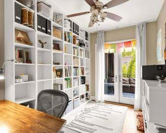 Rugs. Decor. Ergonomic office chairs.