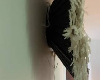 African Juju Feather Headdress