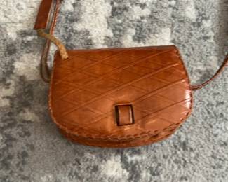 Vintage Leather Hand Bag