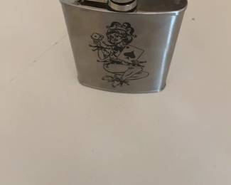 Vintage Joker Flask