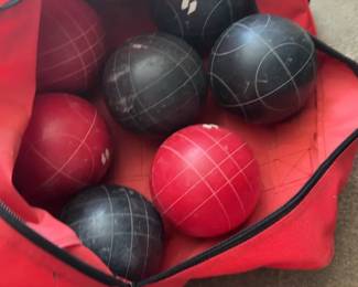 Bocce Ball Set with Carrying Case