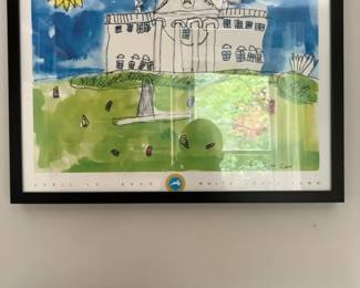 Jasper Carr White House Easter Egg Roll Painting