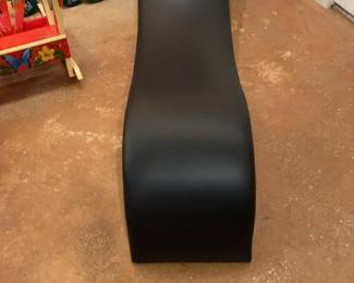 Modern Black Chaise Chair