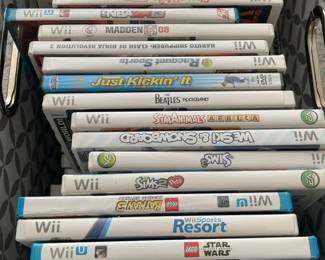 Wii and Wii U Games