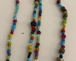 Antique Beaded Necklaces