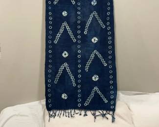 Vintage Indigo Textile