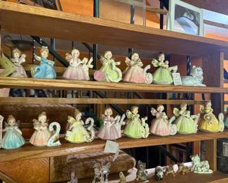 Vintage Birthday figurines