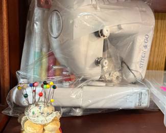 Sewing supplies, Stitch and Go machine, Brother Sewing Machine, Vintage sewing machine