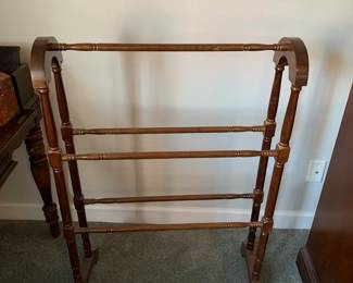 #90 Wood Quilt Rack - 39" Tall $25.00