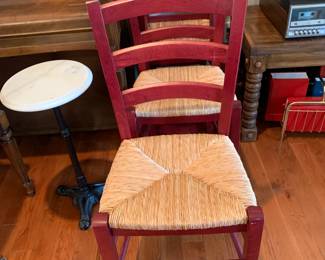 #34 Wood End Table w/ 4 legs - 30x20x20 $25.00