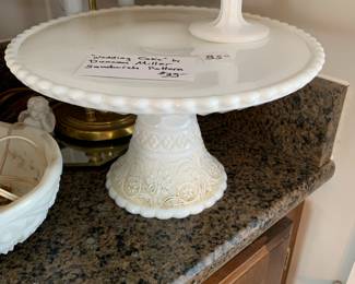 #232 Wedding Cake Pedestal by Duncan Miller Sandwich Pattern $35.00