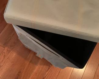 #59 Cube Storage Stool w/pocket $20.00